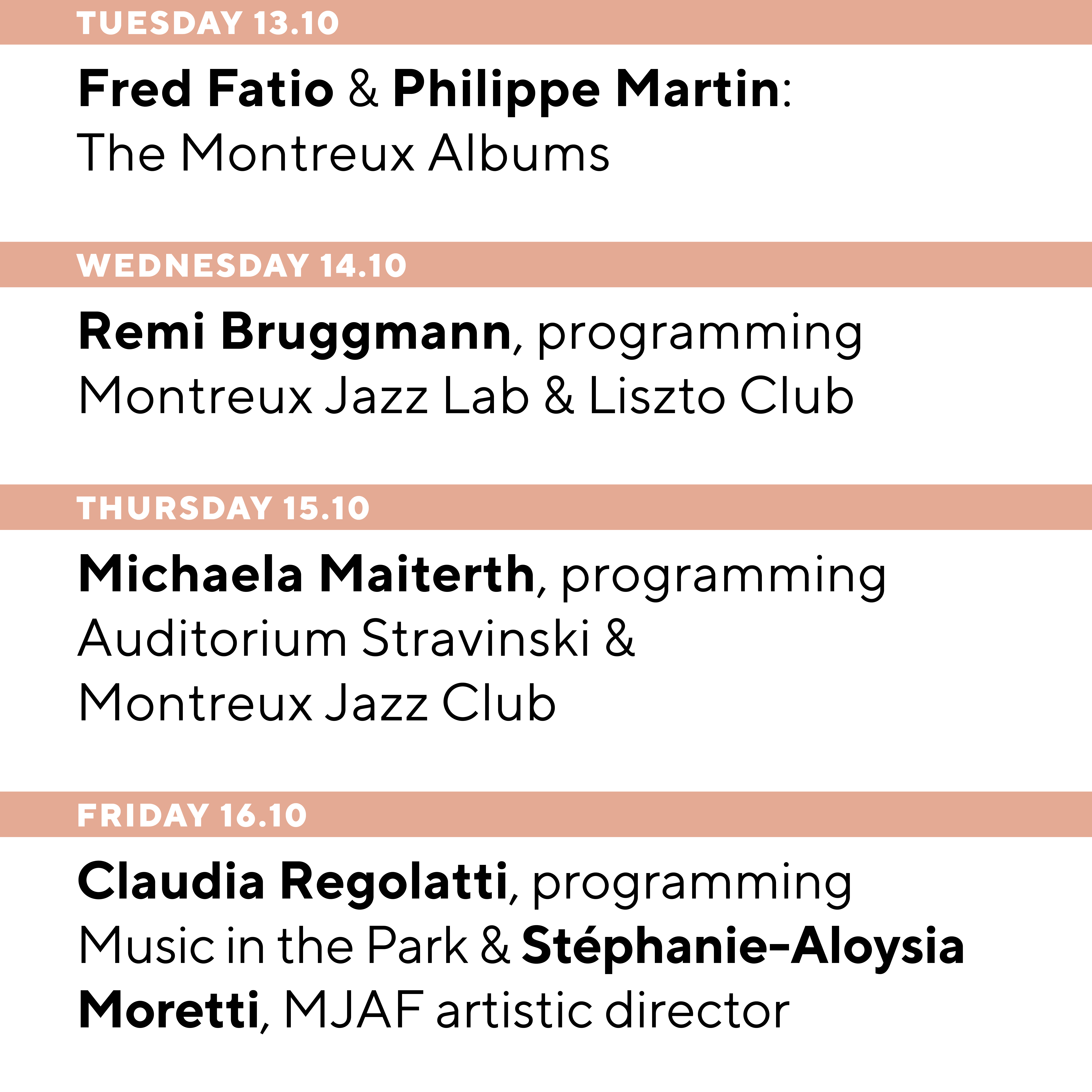 Programme Music Listening Sessions